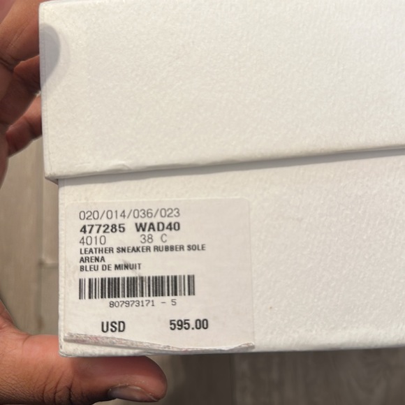 COPY - I am selling these leather sneaker rubber sole arena balenciaga’s - Picture 4 of 4